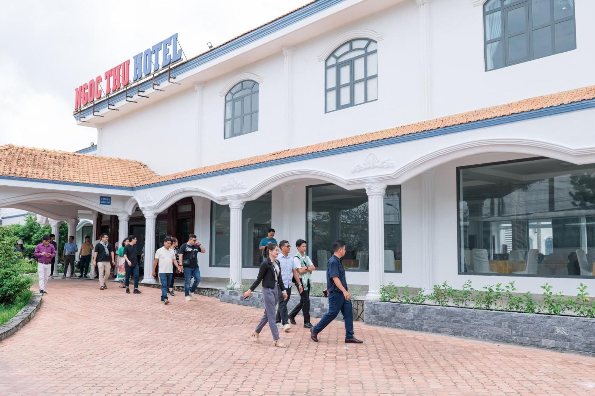 Ngoc Thu Hotel Soc Trang Bagian luar foto